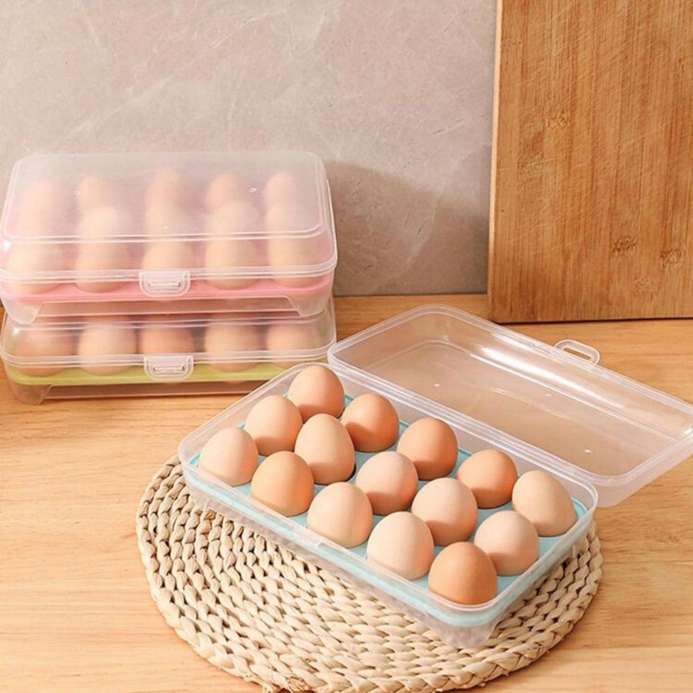 Egg Storage Box-Blue